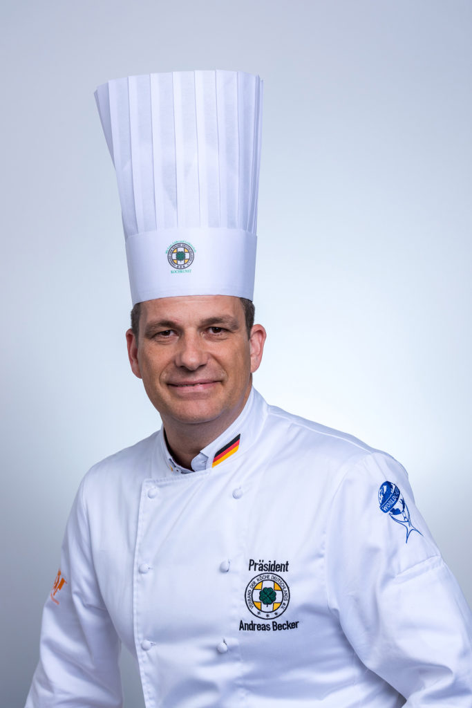 Andreas Becker, President of the German Chefs Association