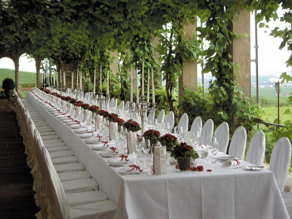 Lange Festtafel