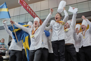 Sweden became olympic champion in the category Junior National Teams. Photo: IKA/Culinary Olympics