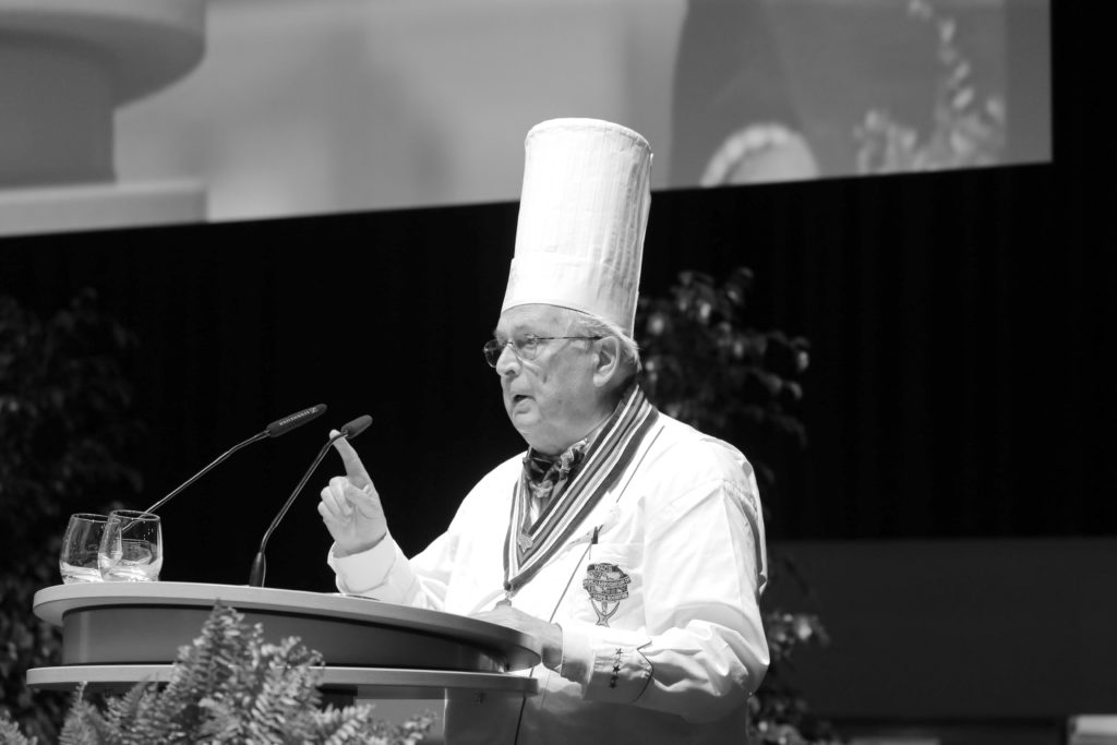 “A chef of the century has gone”