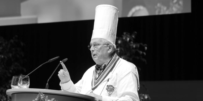 “A chef of the century has gone”