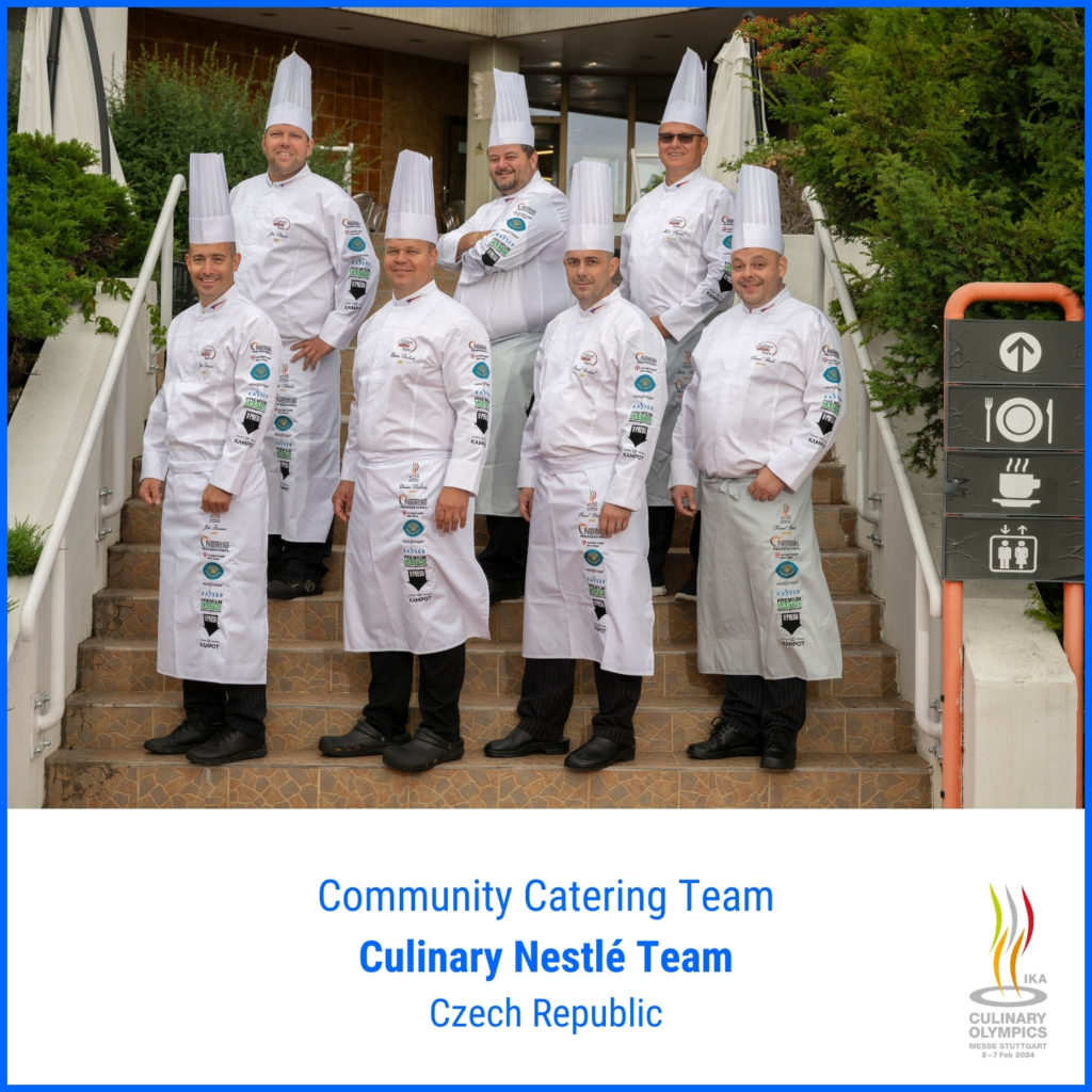 Culinary Nestlé Team, Czech Republic, Community Catering Team