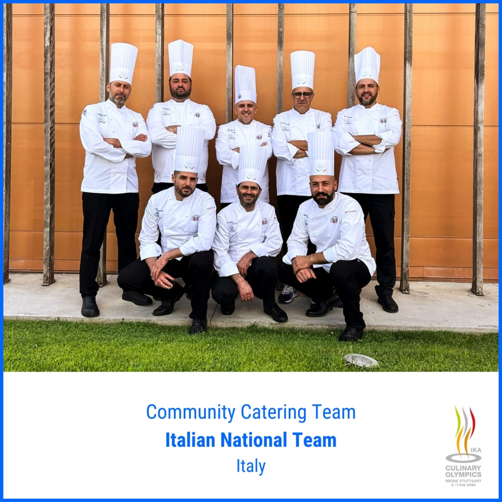 Italian National Team, Italy, Community Catering Team