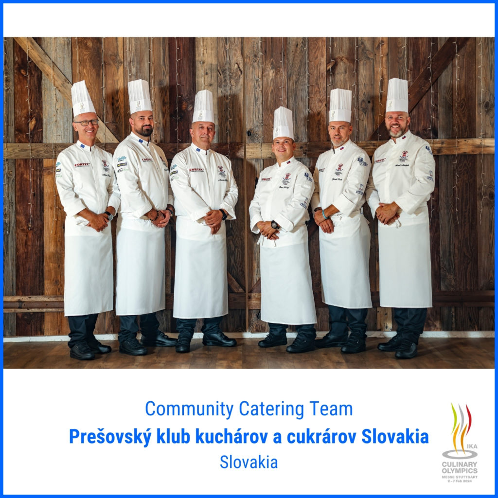 Prešovský Klub Kuchárov A Cukrárov Slovakia, Slovakia Community Catering Team