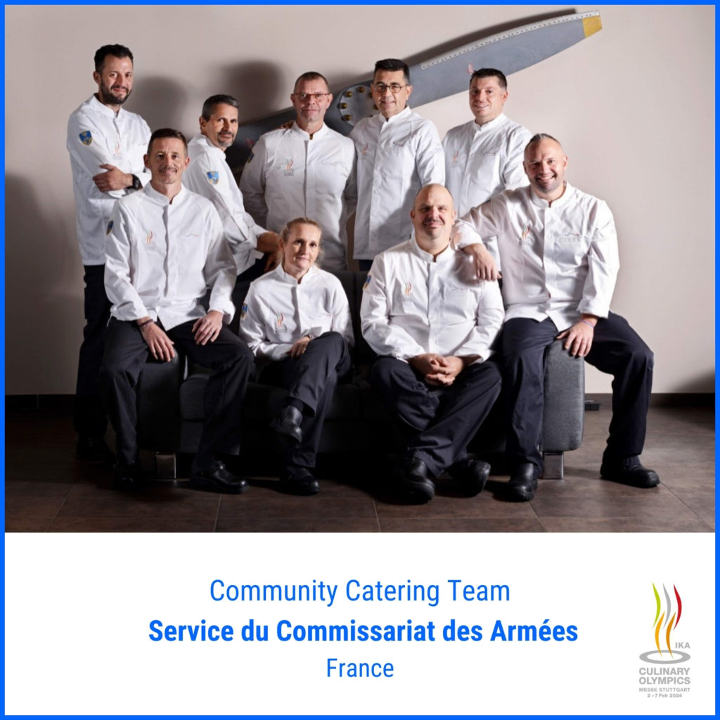 Service Du Commissariat Des Armées, France, Community Catering Team
