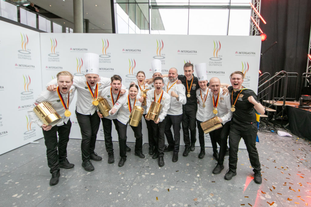 IKA 2024: Sweden wins in the category Junior National Teams. Photo: IKA/Culinary Olympics