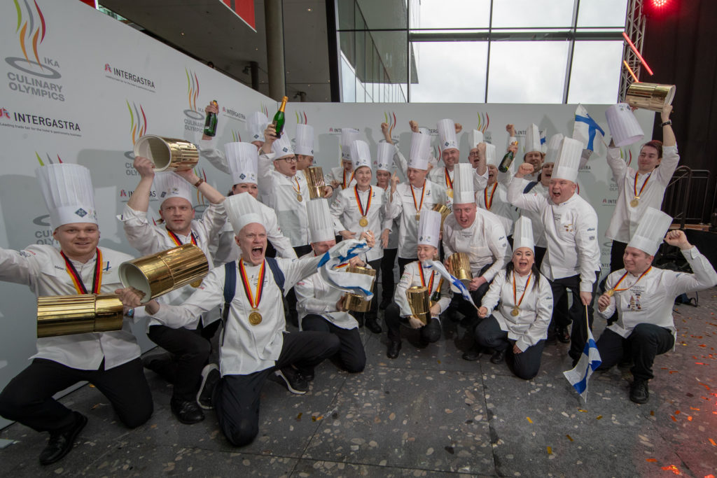 Finland wins the 26th IKA/Culinary Olympics