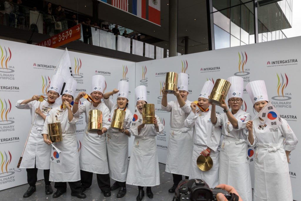 IKA 2024: Victory in the Regional Teams category went to the PaisWorld Culinary Team Korea from South Korea. Photo: IKA/Culinary Olympics