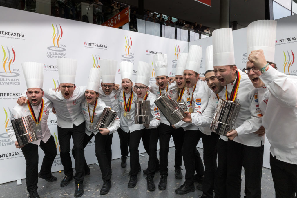 The Swiss National Culinary Team showed strength and the success at the IKA. 