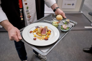 Menü im Restaurant of Community Catering. Foto: IKA/Culinary Olympics