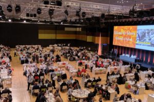 Das Restaurant of Nations bot Platz für 888 Personen. Foto: IKA/Culinary Olympics