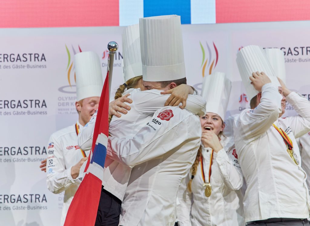02 Sieger Nm Norwegen Emotion ©ika Culinary Olympics