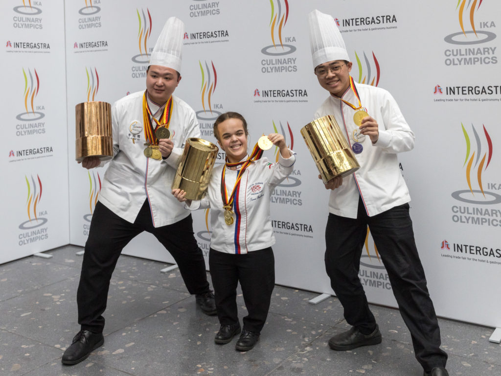 IKA 2024: Doppeltes Gold bei den Live Cavern. Foto: IKA/Culinary Olympics