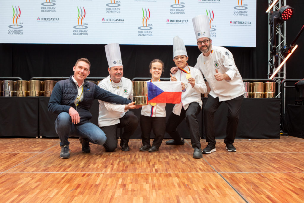Tereza Buchtová gewann in der Katergorie „Live Carver". Foto: IKA/Culinary Olympics